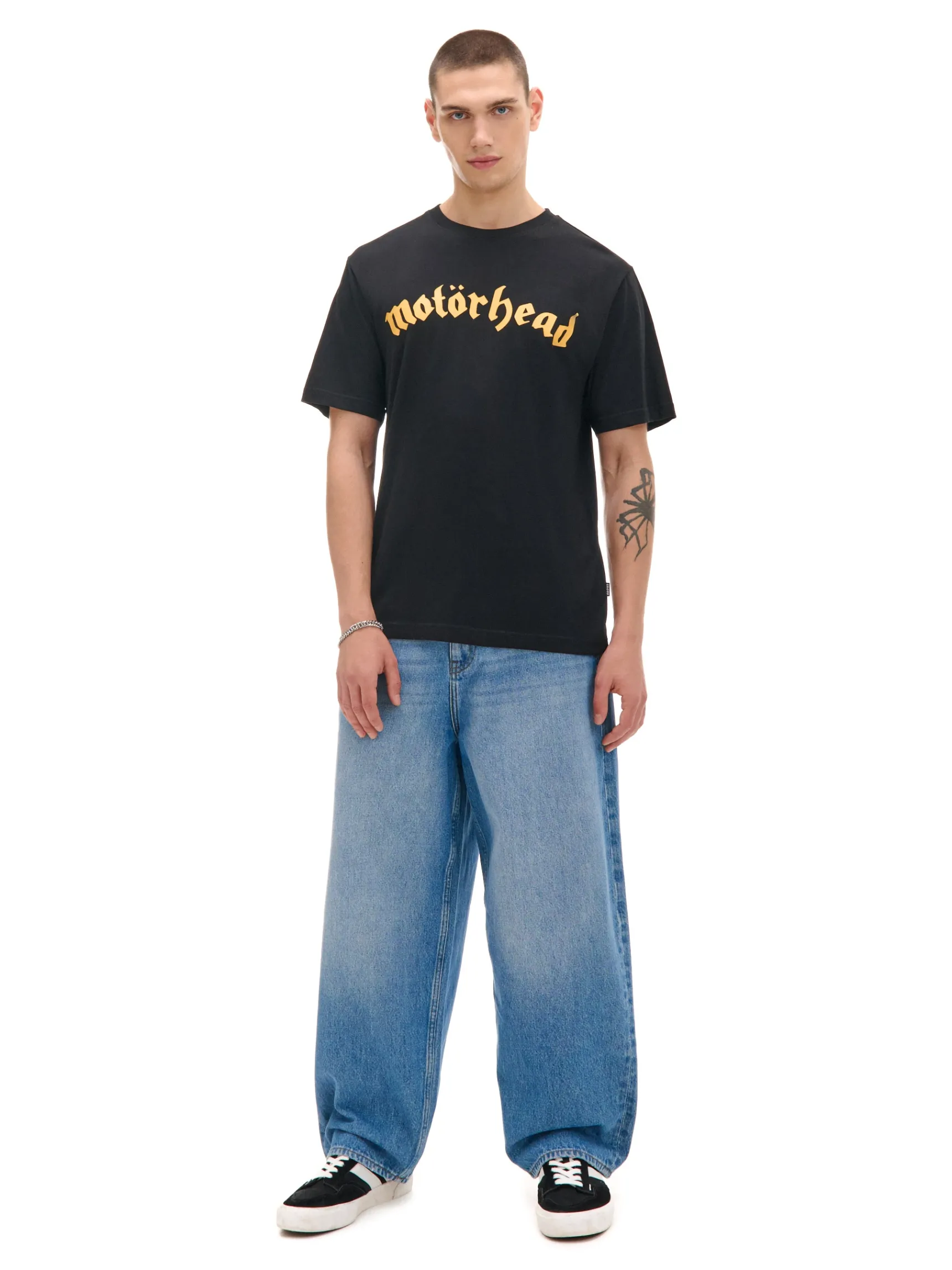 Sale Cropp T-shirt z nadrukiem Motörhead UNISEX czarny