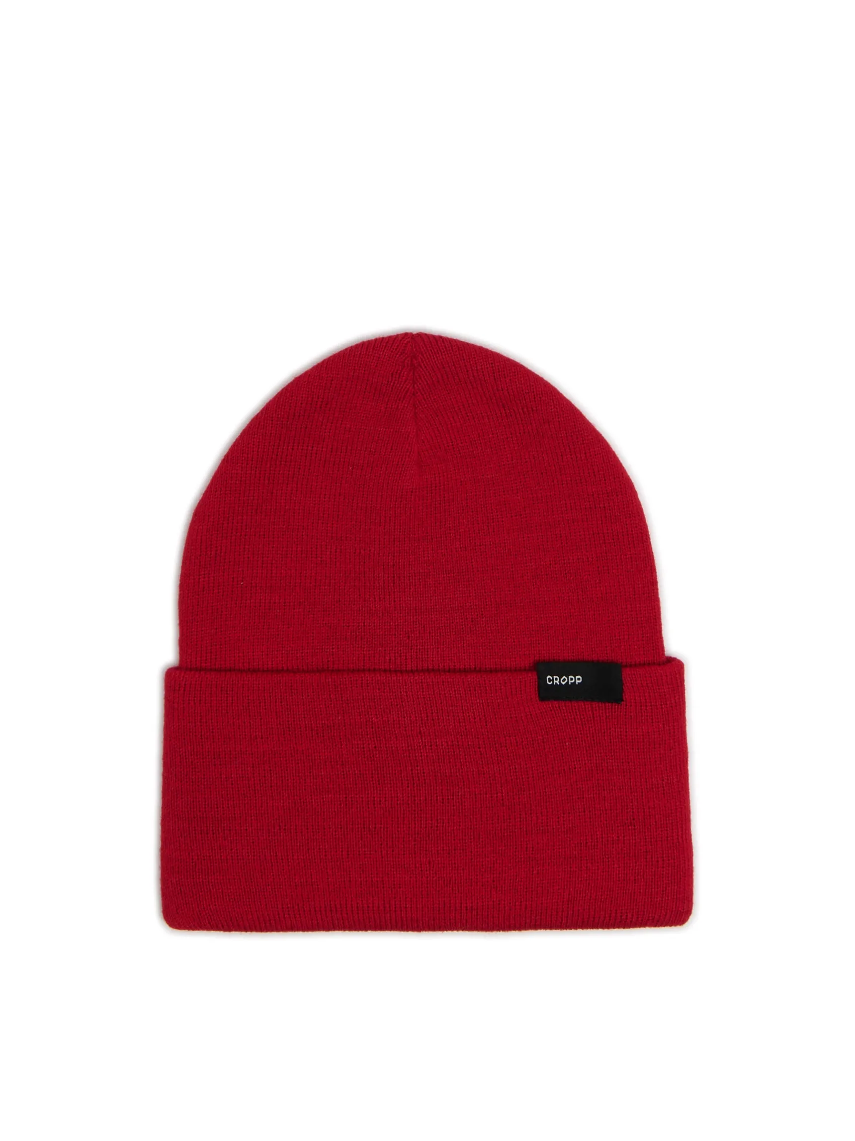 Fashion Cropp Czerwona czapka beanie czerwony