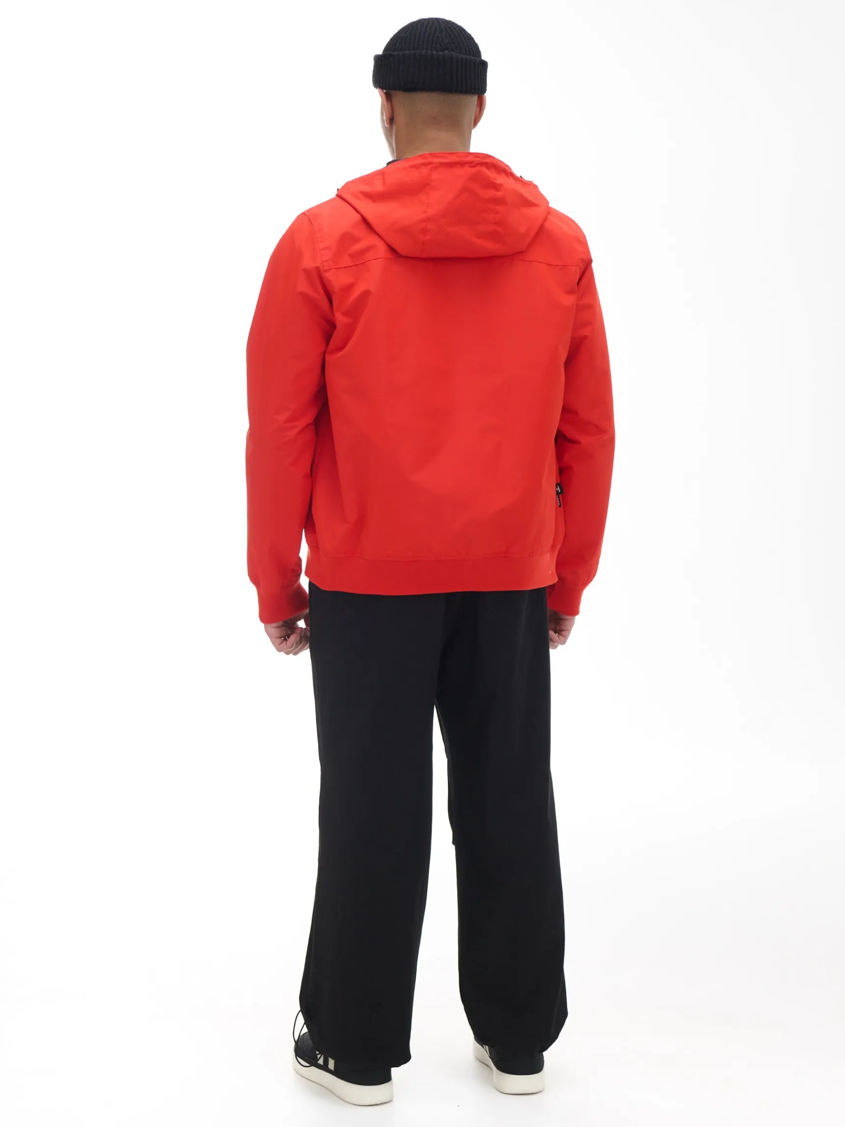 Discount Cropp Czerwona kurtka z kapturem czerwony