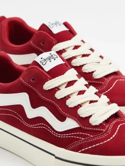 Best Cropp Czerwone sportowe buty czerwony