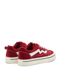 Best Cropp Czerwone sportowe buty czerwony