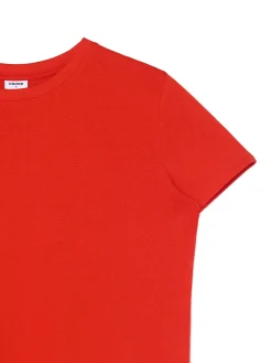 Discount Cropp T-shirt czerwony