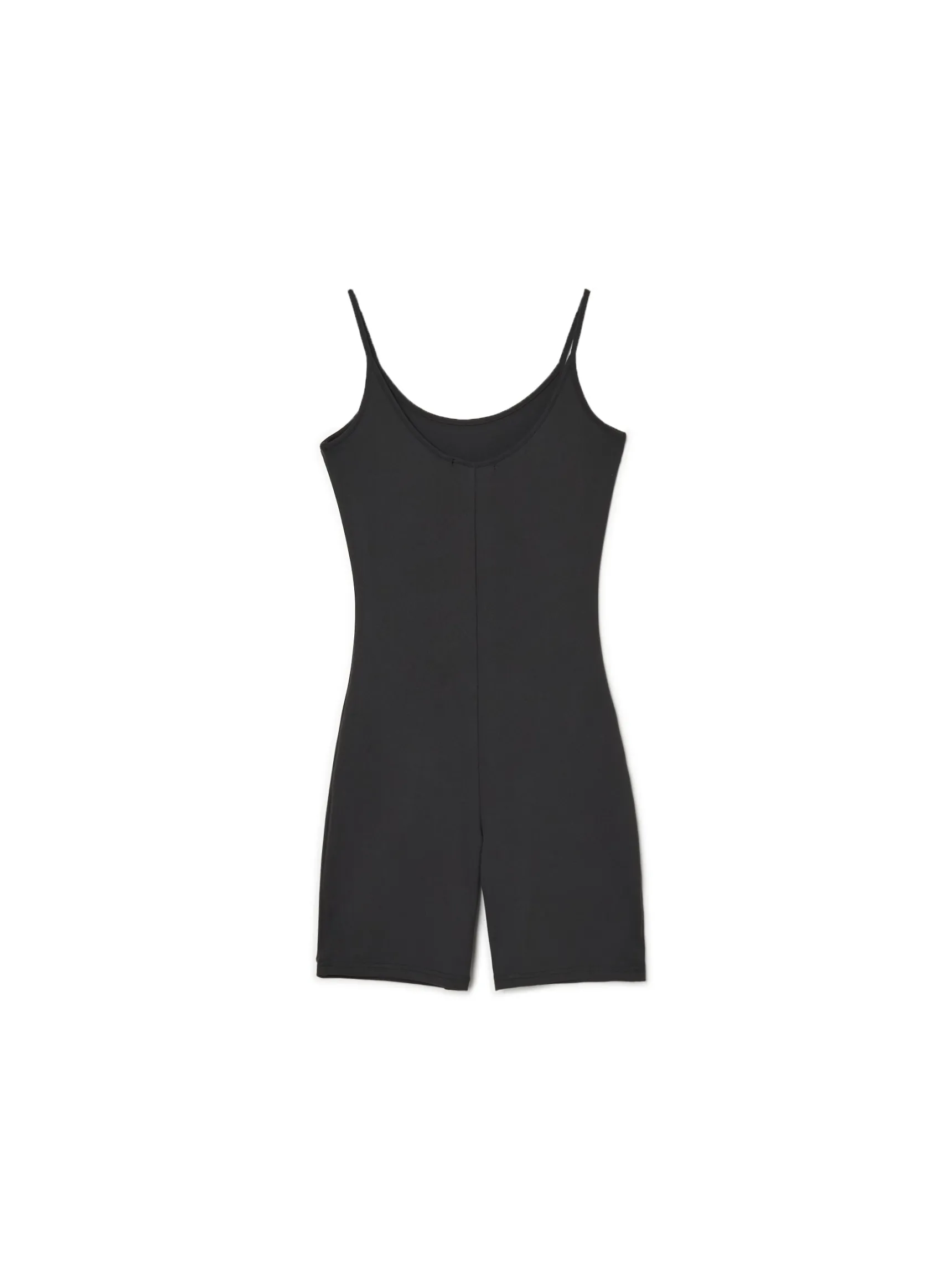 Best Cropp Dopasowany kombinezon czarny