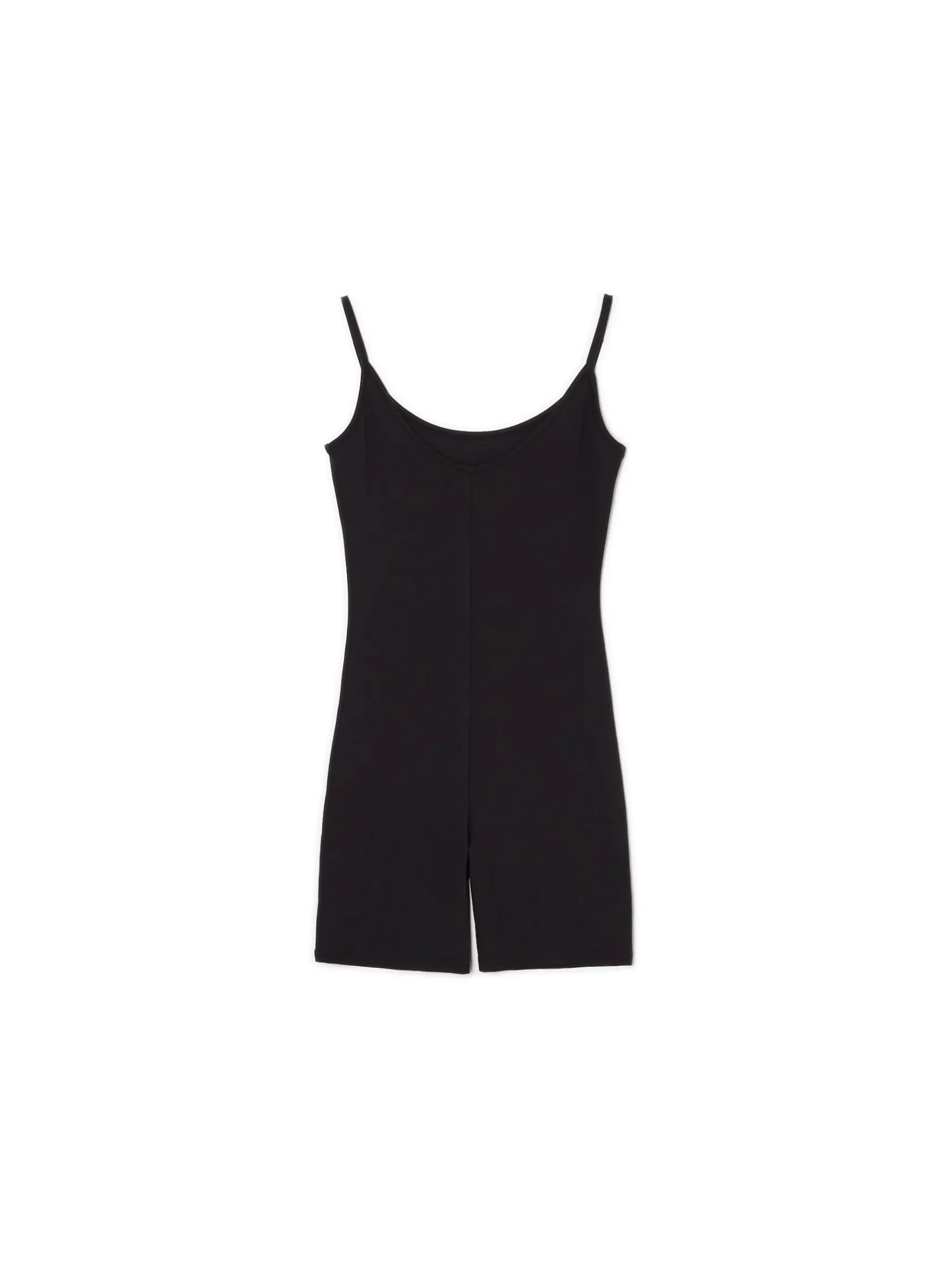 Best Cropp Dopasowany kombinezon czarny