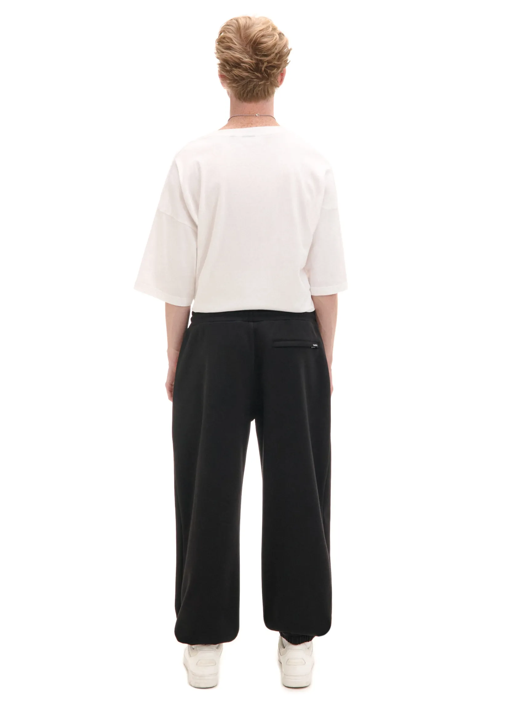 Sale Cropp Dresowe joggery comfort czarny