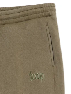 Hot Cropp Dresowe joggery comfort fit zielony