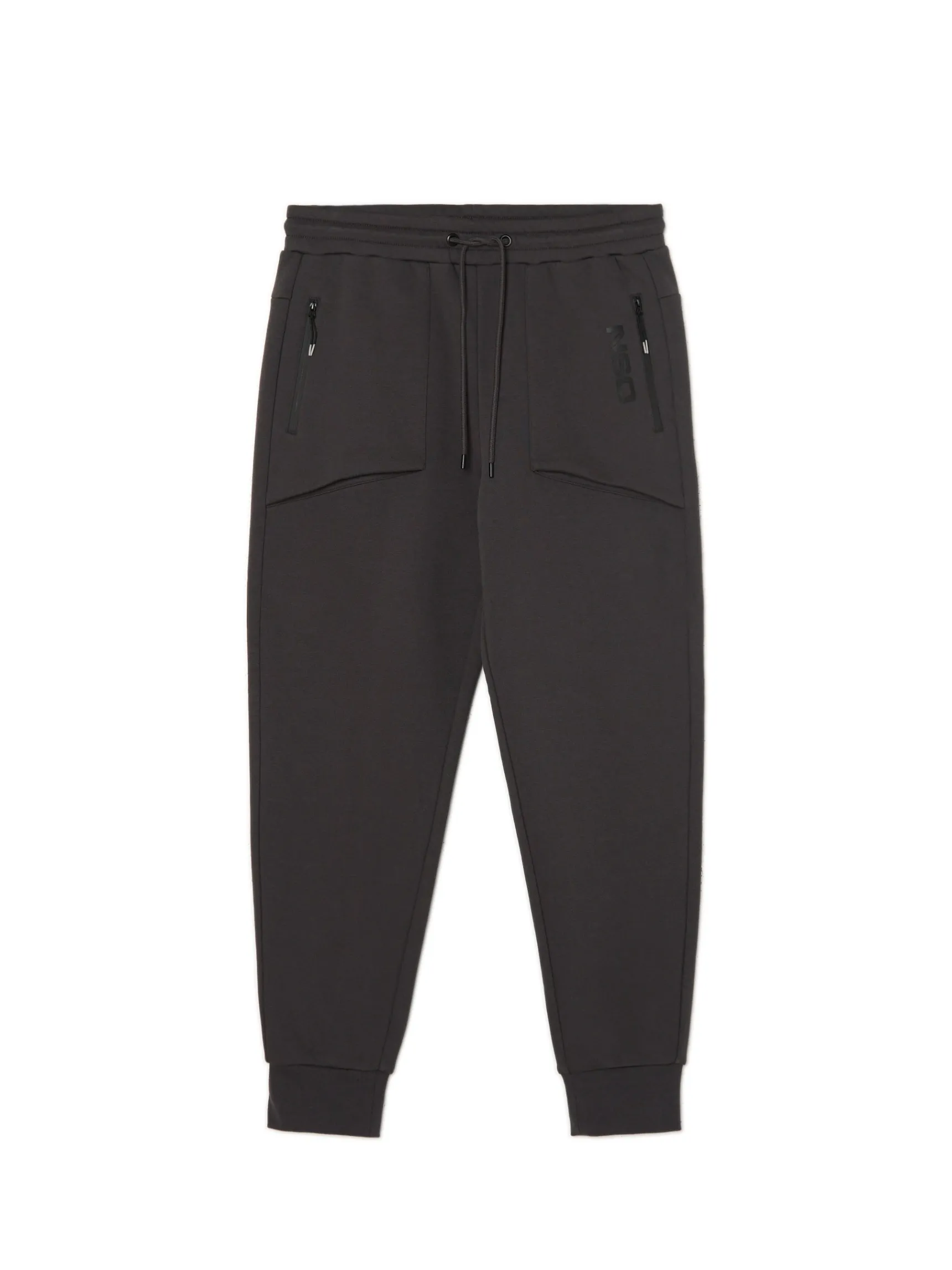 Hot Cropp Dresowe joggery regular fit szary