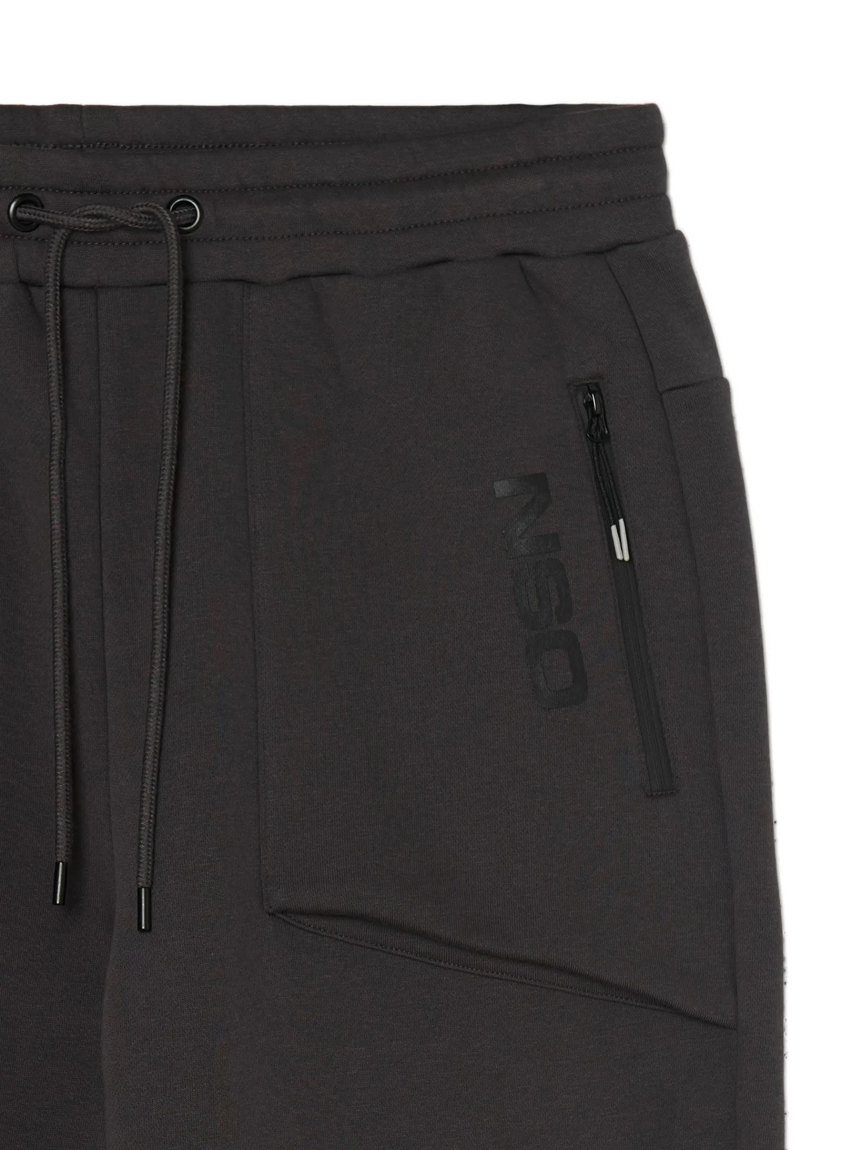 Hot Cropp Dresowe joggery regular fit szary