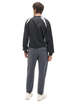 Best Cropp Dresowe joggery z efektem reflective szary