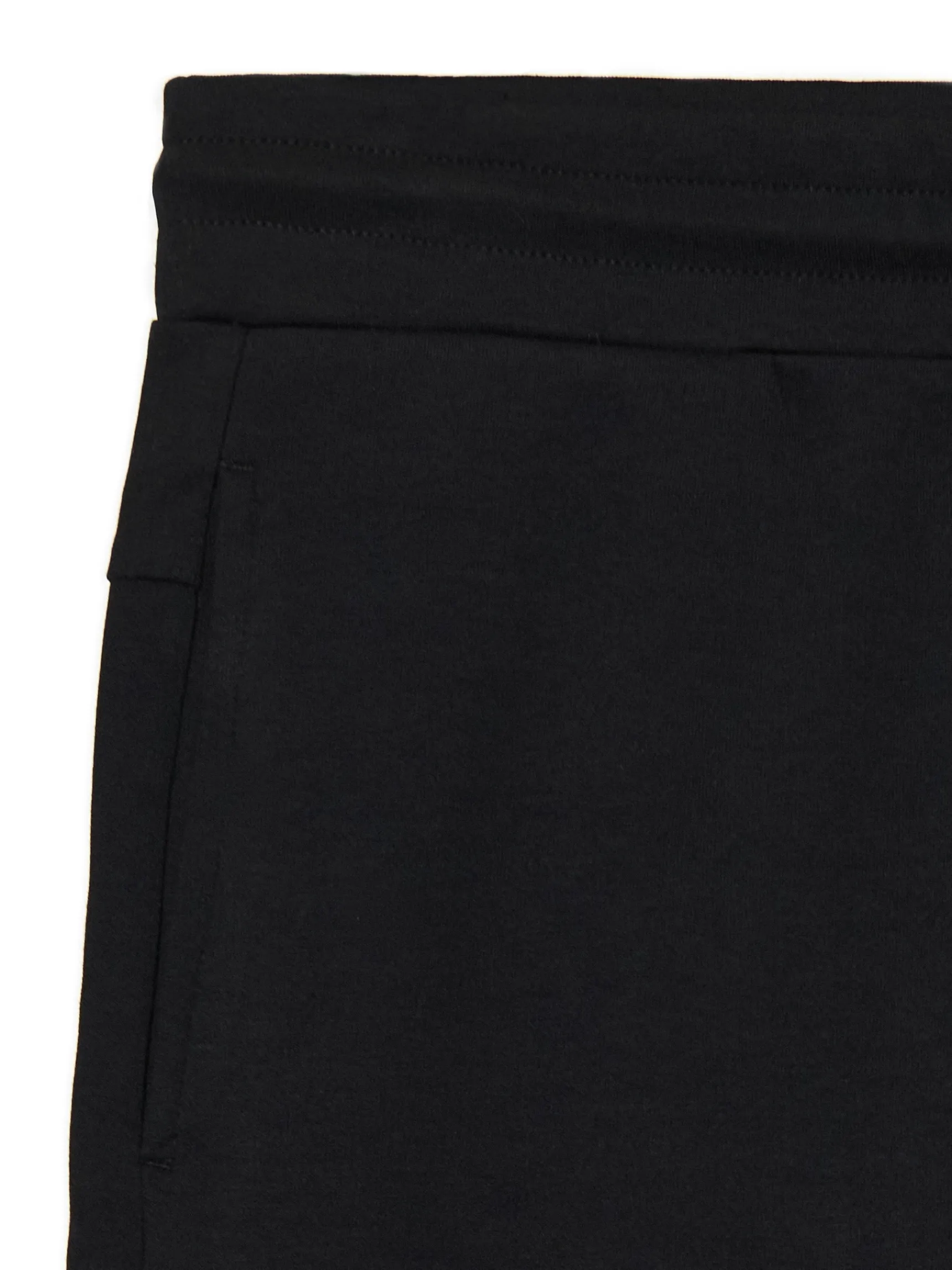 Sale Cropp Dresowe joggery z kieszeniami na zamek czarny