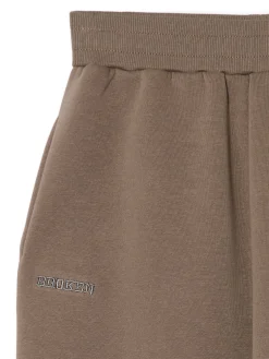 Discount Cropp Dresowe joggery z nadrukiem szary