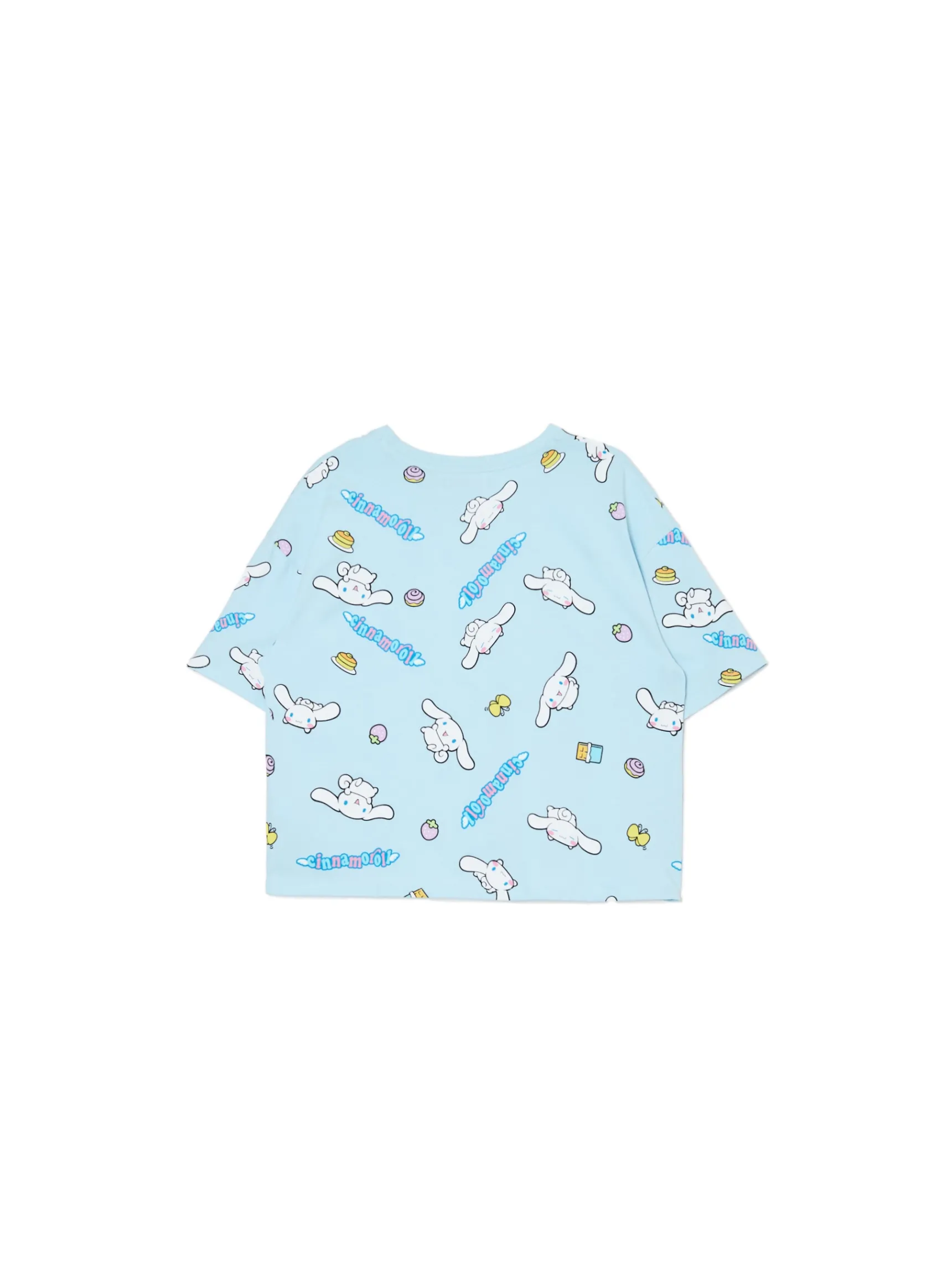 Hot Cropp Dwuczęściowa krótka piżama Cinnamoroll różowy