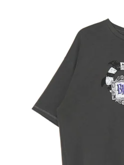 Clearance Cropp Dwuczęściowa piżama Beetlejuice szary