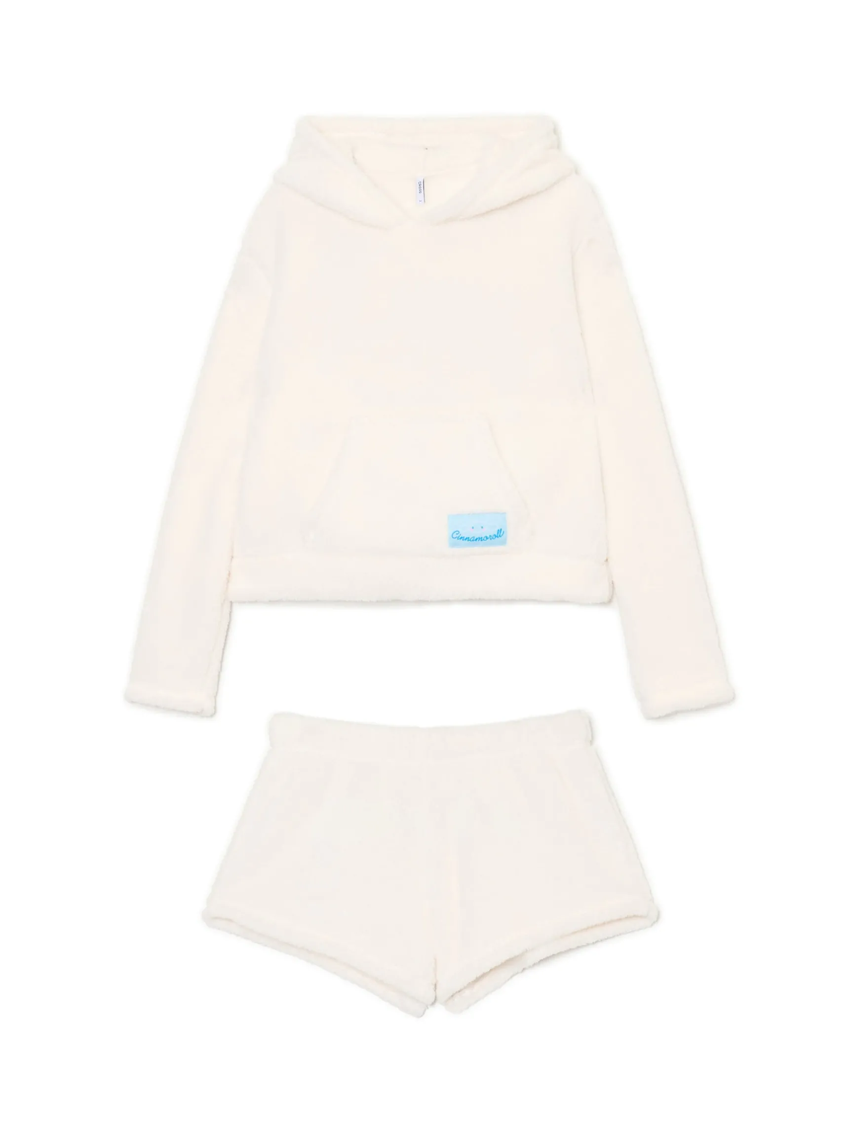 Best Cropp Dwuczęściowa piżama Cinnamoroll biały