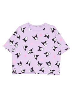 New Cropp Dwuczęściowa piżama Kuromi fioletowy