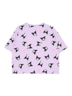 New Cropp Dwuczęściowa piżama Kuromi fioletowy