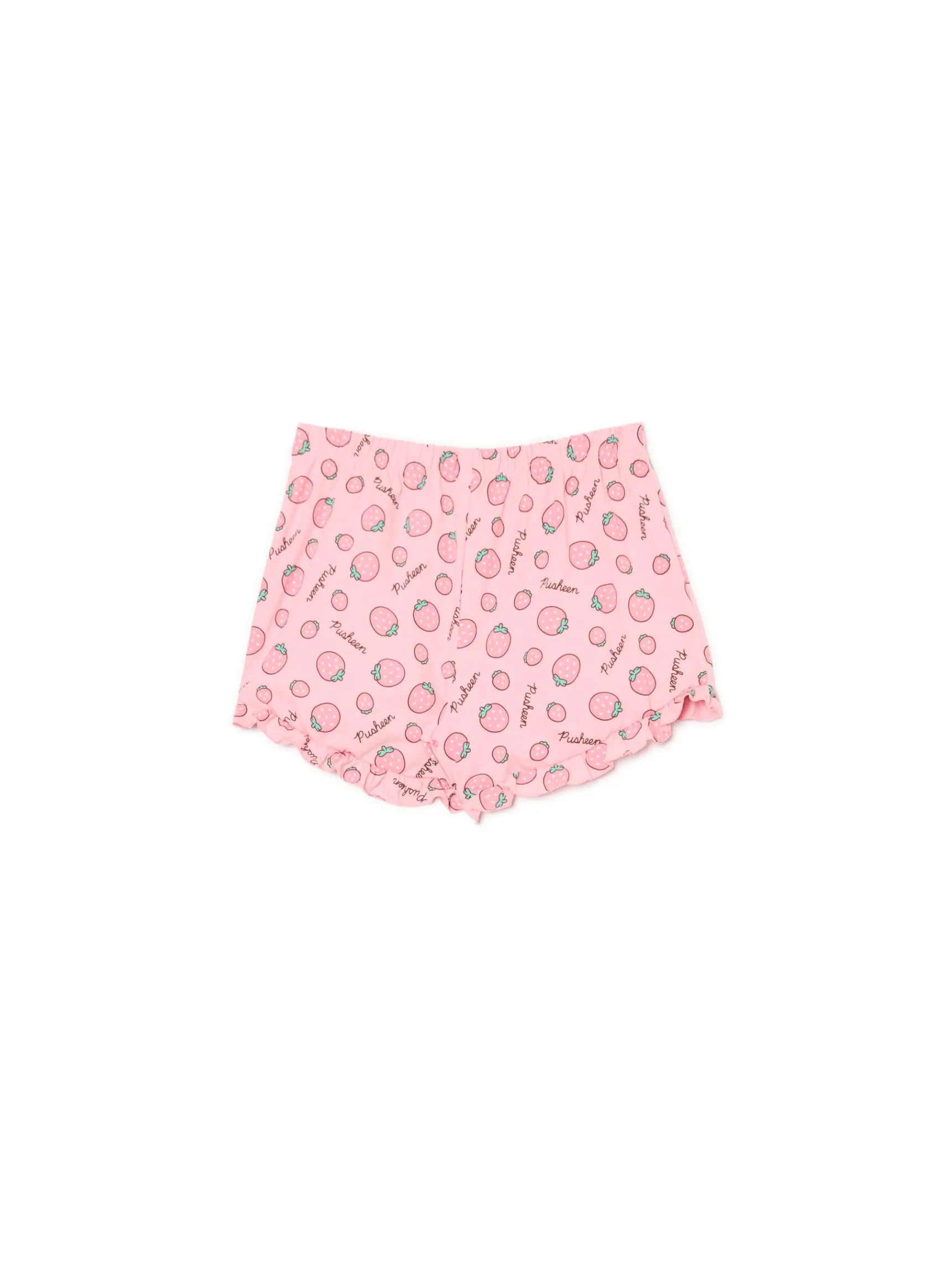 Online Cropp Dwuczęściowa piżama Pusheen różowy