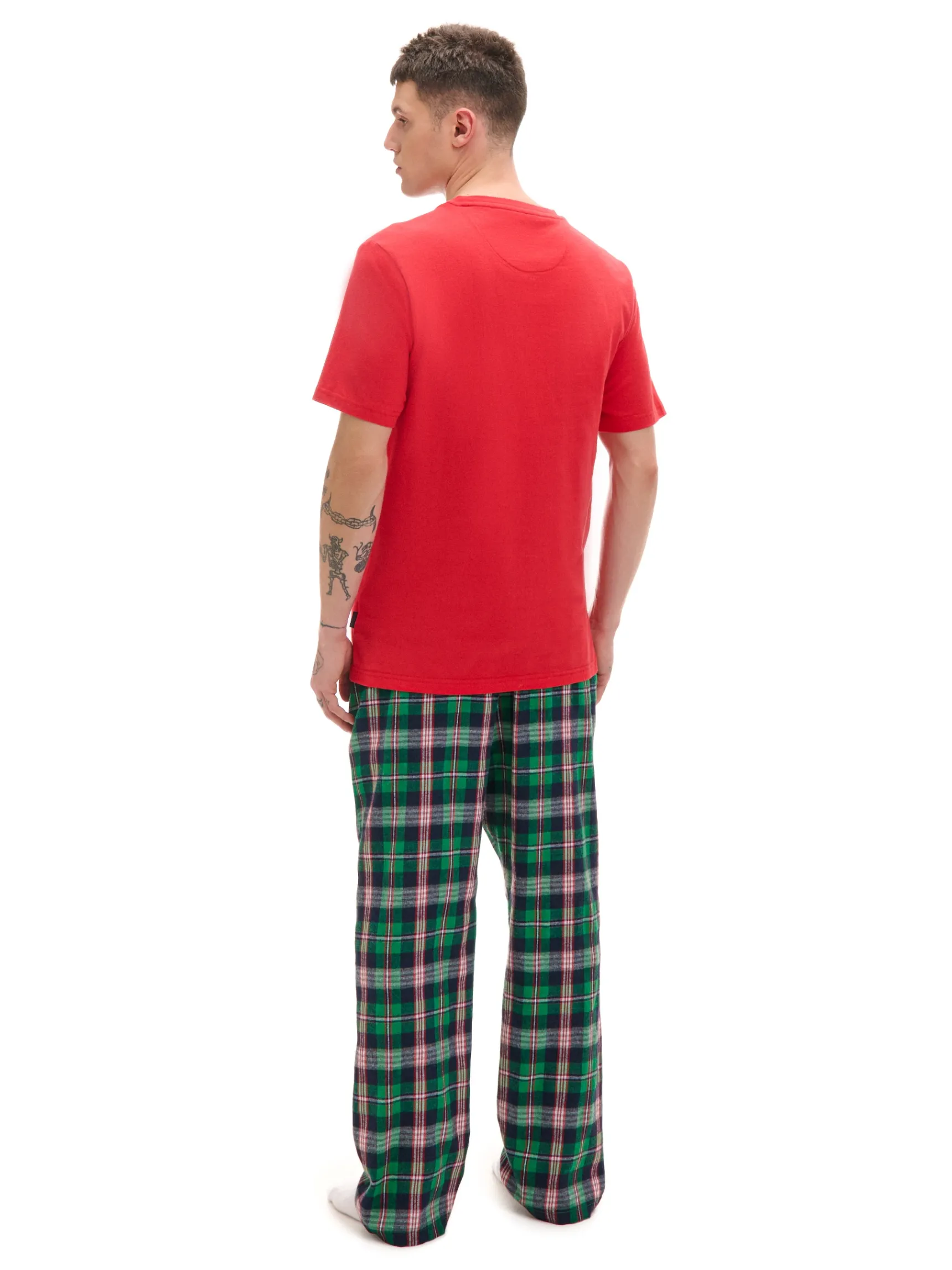 Online Cropp Dwuczęściowa świąteczna piżama Grinch czarny