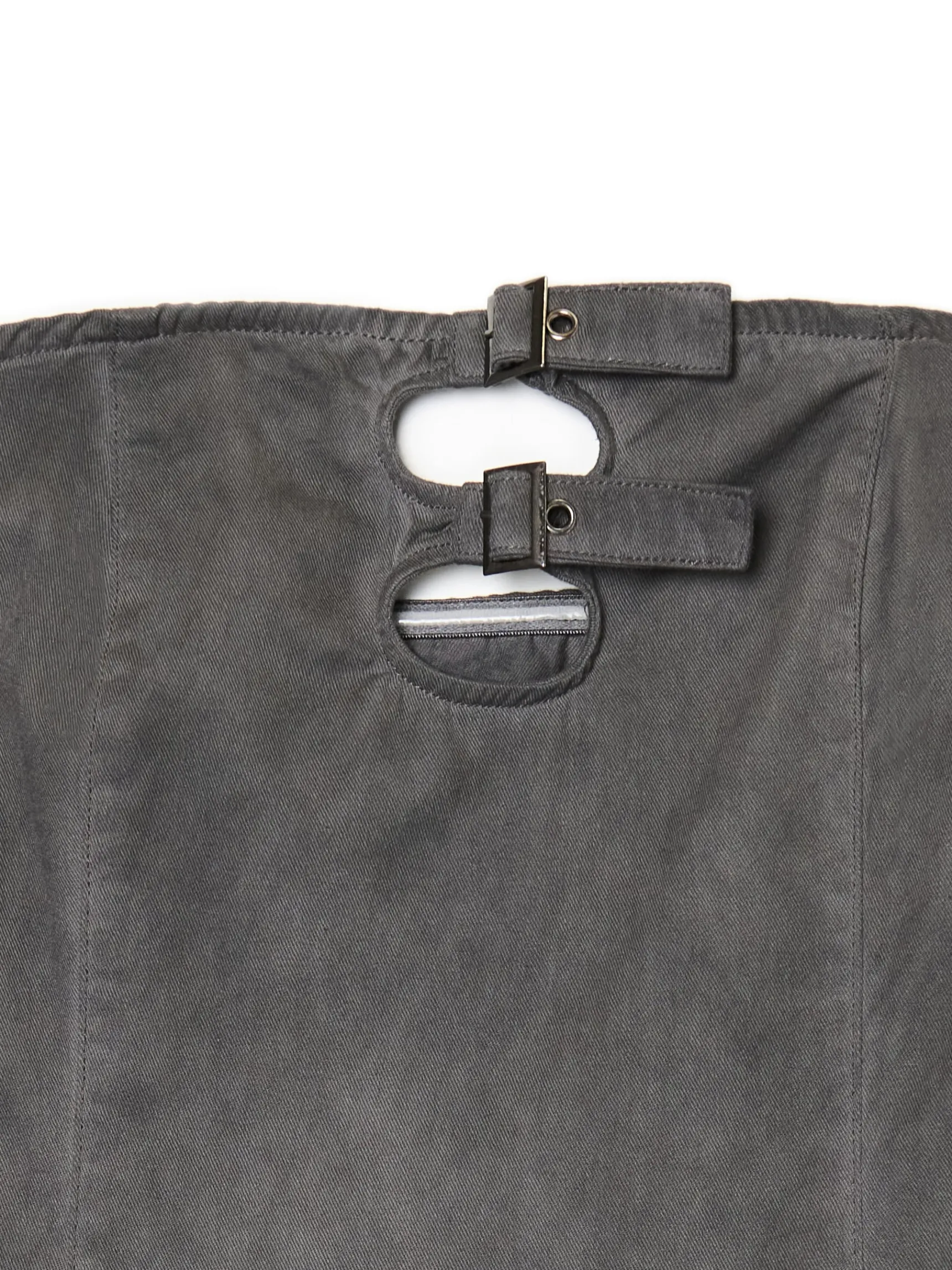 Discount Cropp Dzianinowa sukienka mini szary