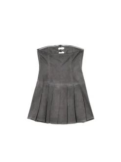 Discount Cropp Dzianinowa sukienka mini szary