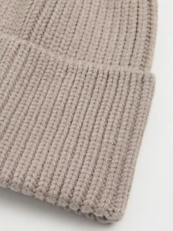 Fashion Cropp Gładka czapka beanie brązowy