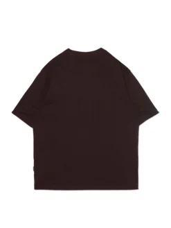 Discount Cropp Gładki T-shirt comfort brązowy