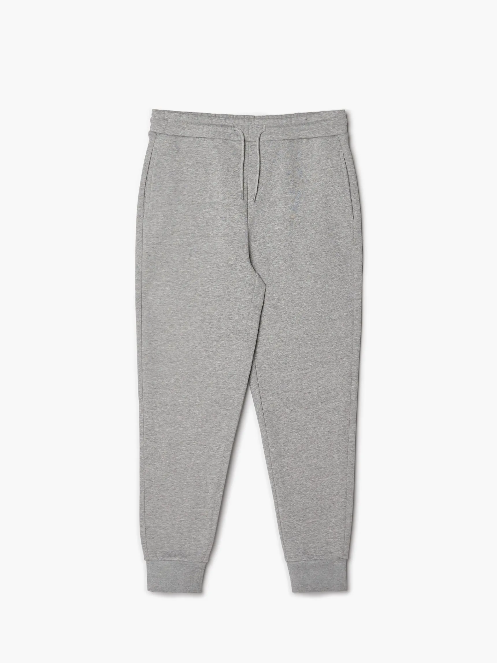 Sale Cropp Gładkie szare joggery regular jasnyszary