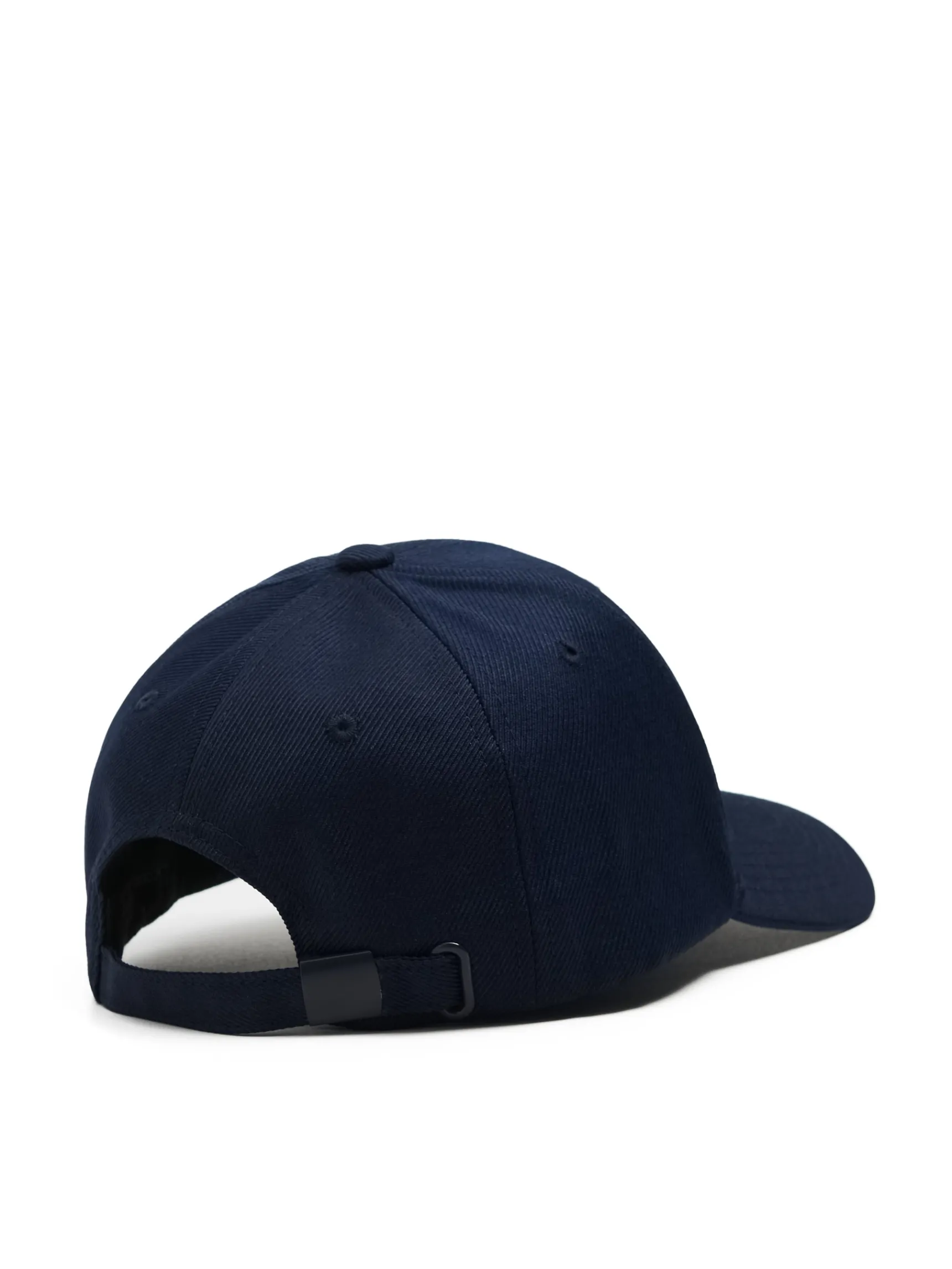 Clearance Cropp Granatowa czapka z daszkiem i haftem granatowy