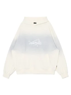 Hot Cropp Jasna bluza boxy z kapturem kremowy