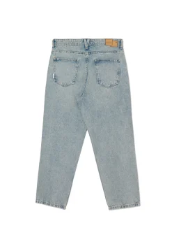 Sale Cropp Jasne jeansy loose niebieski