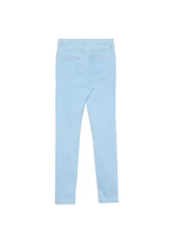 Fashion Cropp Jasne jeansy skinny push up niebieski