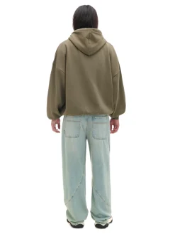 Best Cropp Jasne jeansy super baggy niebieski