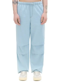 New Cropp Jasnoe jeansy parachute niebieski