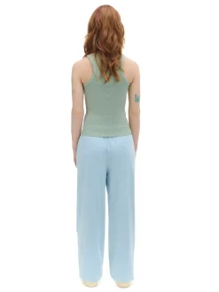 New Cropp Jasnoe jeansy parachute niebieski