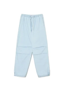 New Cropp Jasnoe jeansy parachute niebieski