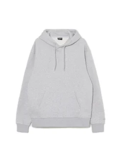 Online Cropp Jasnoszara bluza z kapturem jasnyszary