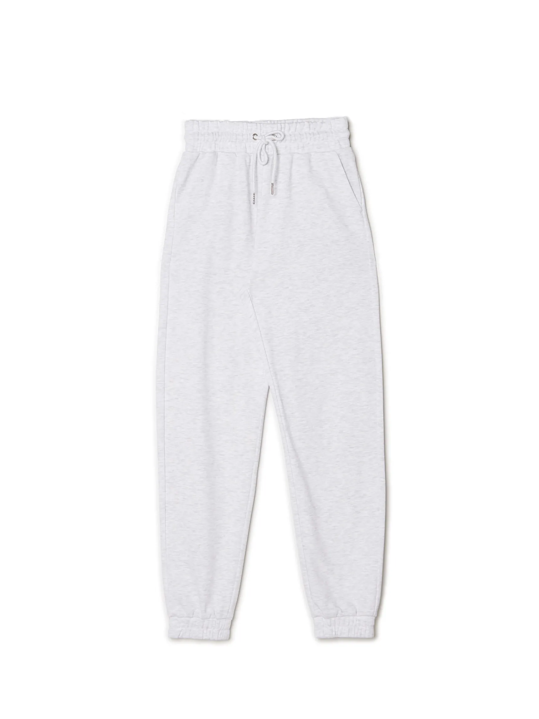 Sale Cropp Jasnoszare dresowe joggery jasnyszary