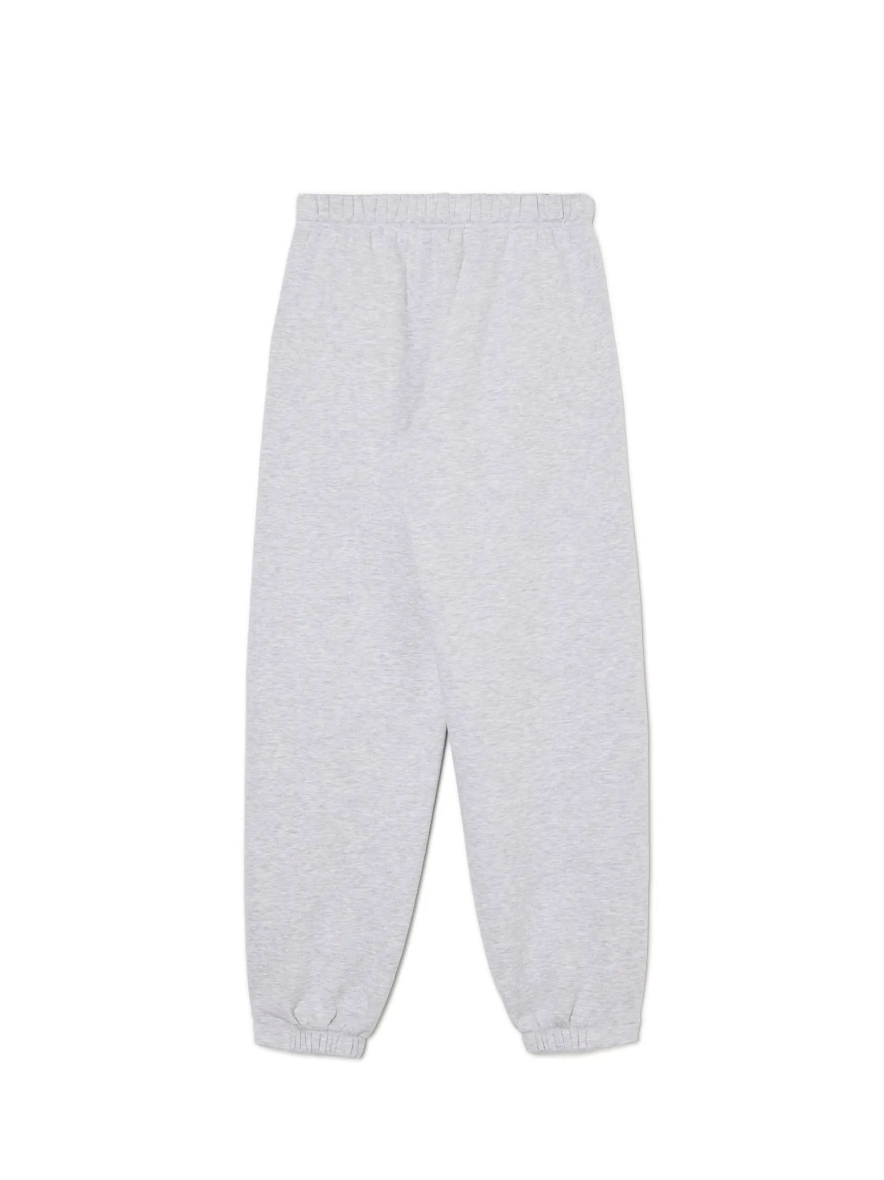 Clearance Cropp Jasnoszare dresowe joggery z naszywką jasnyszary