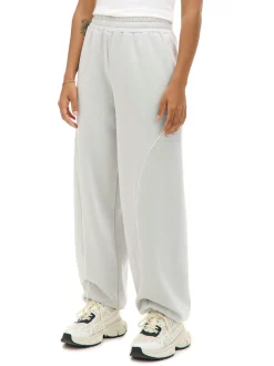 Clearance Cropp Jasnoszare dresowe joggery z naszywkami jasnyszary