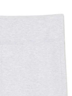 Sale Cropp Jasnoszare dresy typu flare jasnyszary