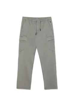 Clearance Cropp Jasnoszare spodnie jogger loose jasnyszary