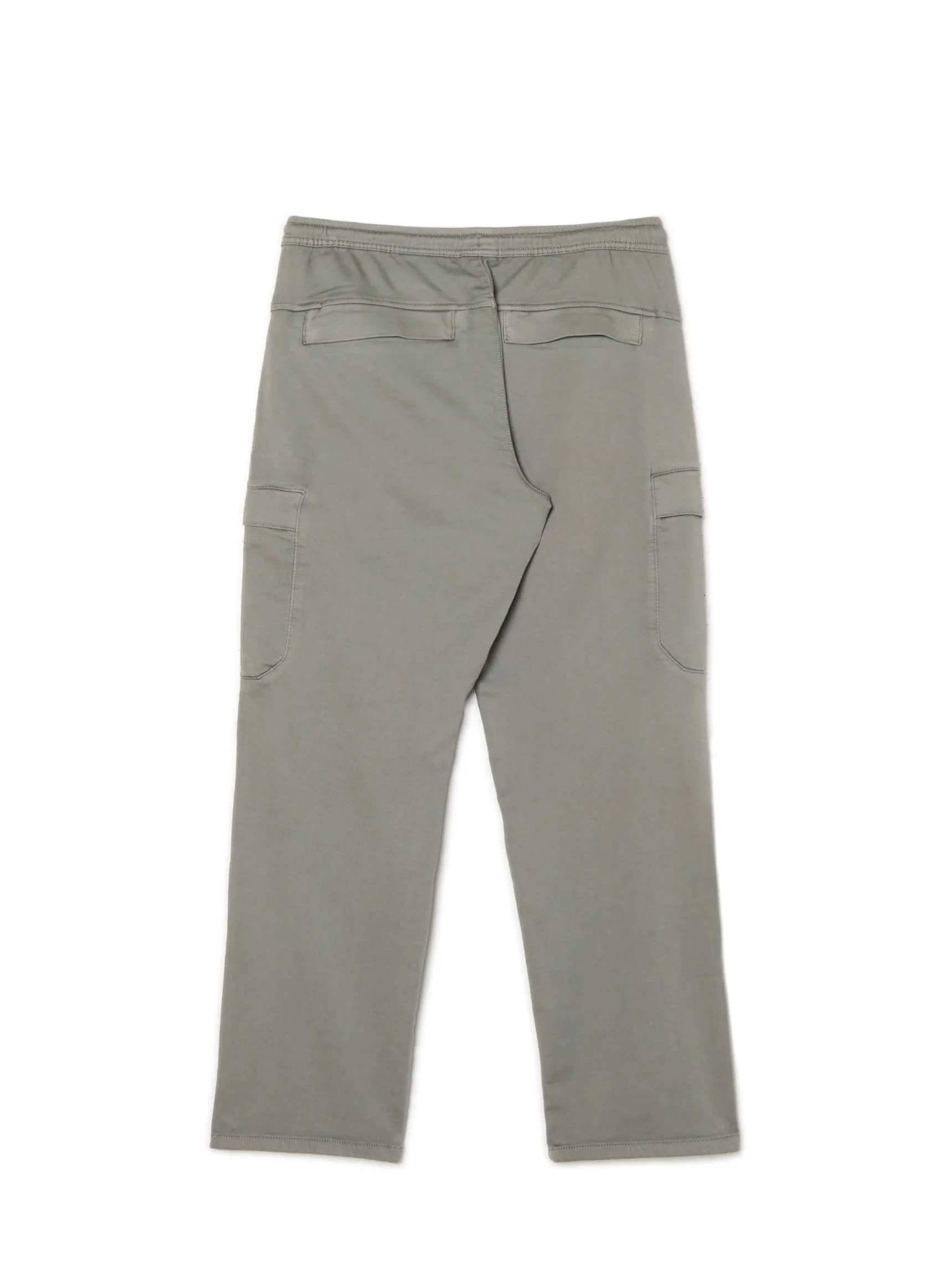 Clearance Cropp Jasnoszare spodnie jogger loose jasnyszary