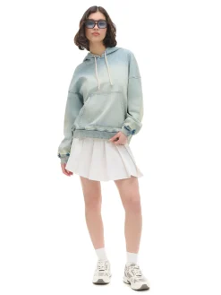 Discount Cropp Jeansowa bluza błękitny