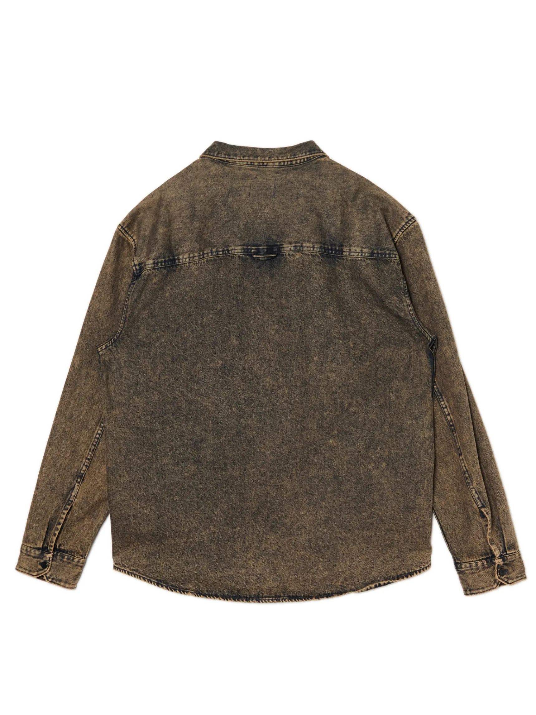 Online Cropp Jeansowa koszula vintage szary