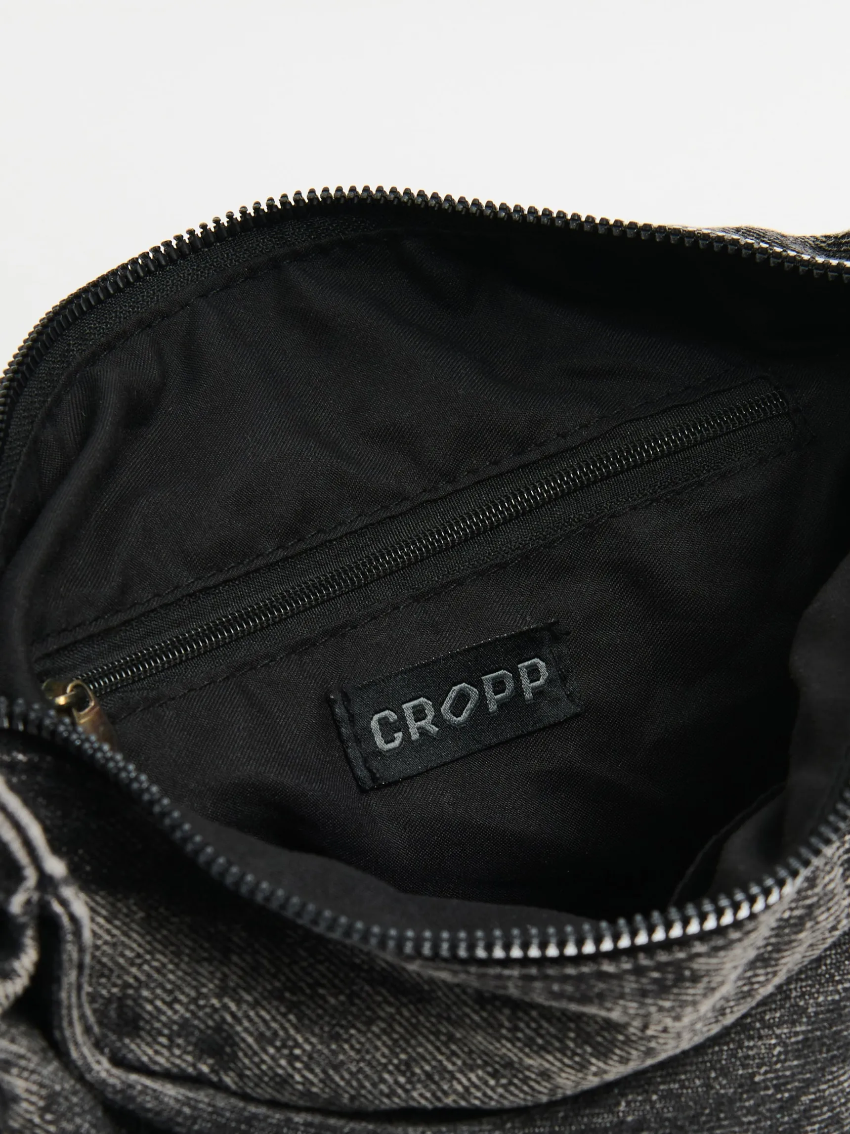 Outlet Cropp Jeansowa mała torebka szary