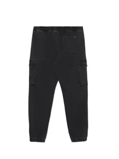 Discount Cropp Jeansowe joggery szary