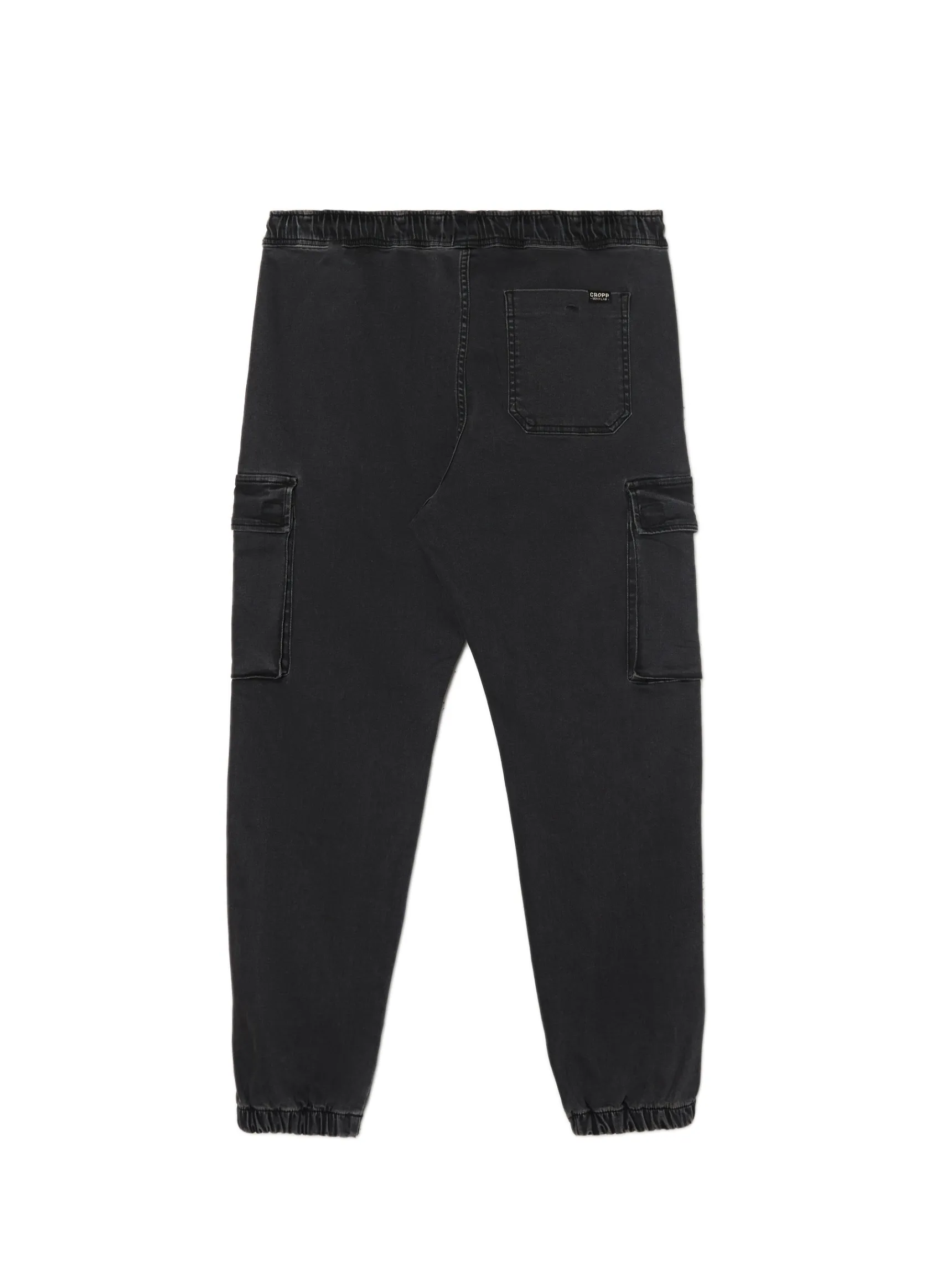 Discount Cropp Jeansowe joggery szary
