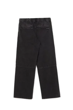 Discount Cropp Jeansy baggy z efektem znoszenia szary