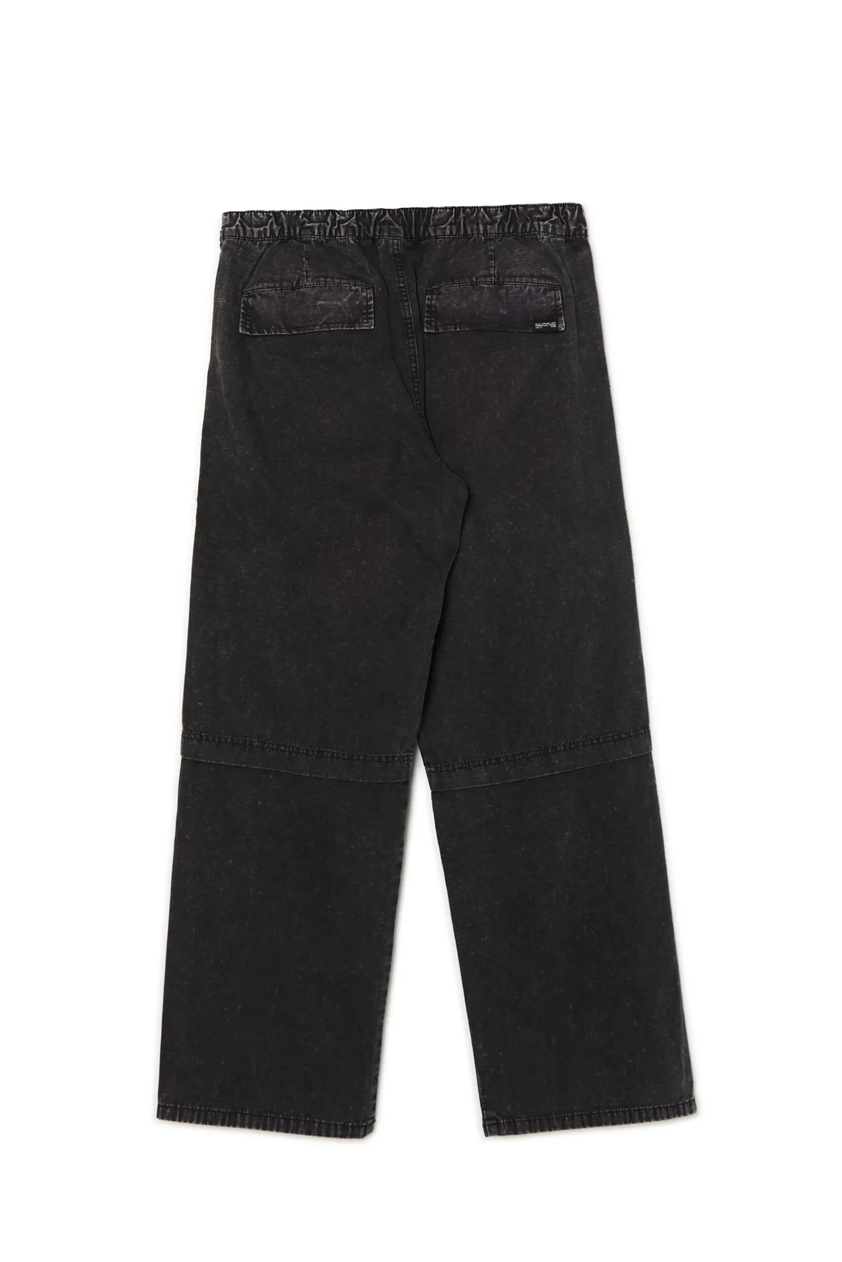 Discount Cropp Jeansy baggy z efektem znoszenia szary