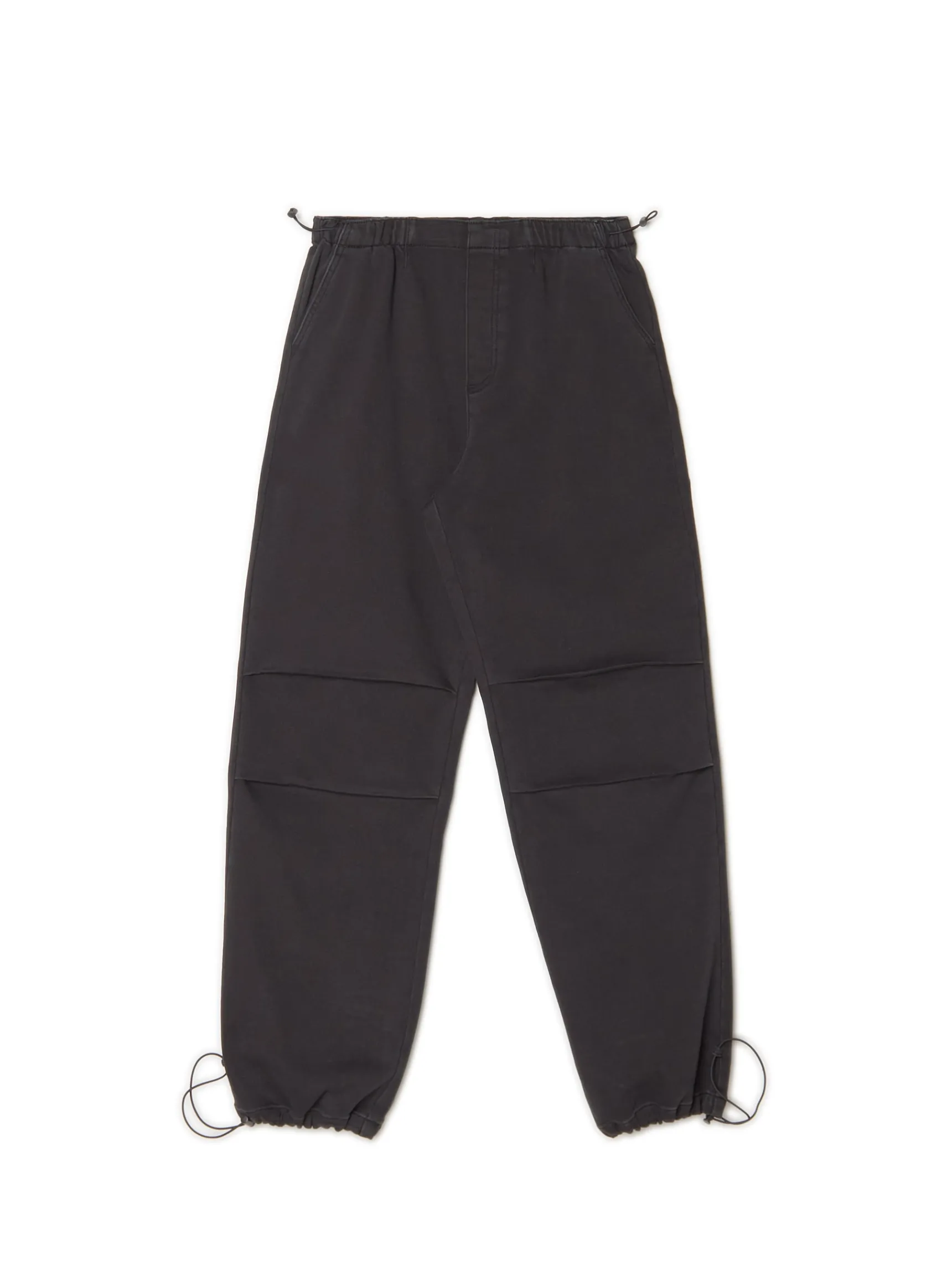 Best Cropp Jeansy parachute czarny